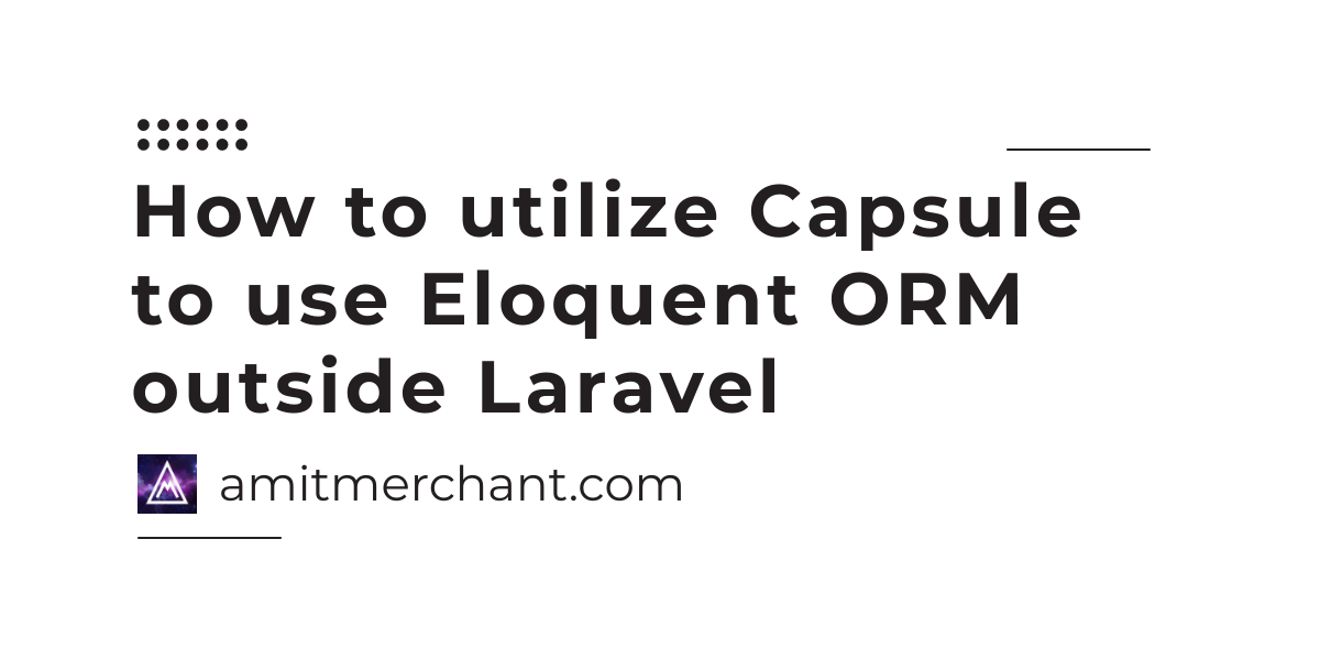 eloquent orm eloquent orm