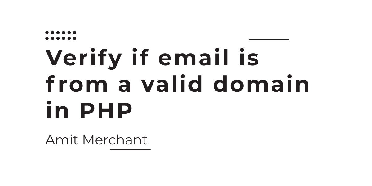 elastic email verify domain