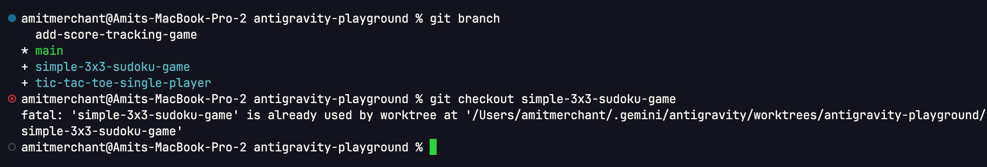 Git Status