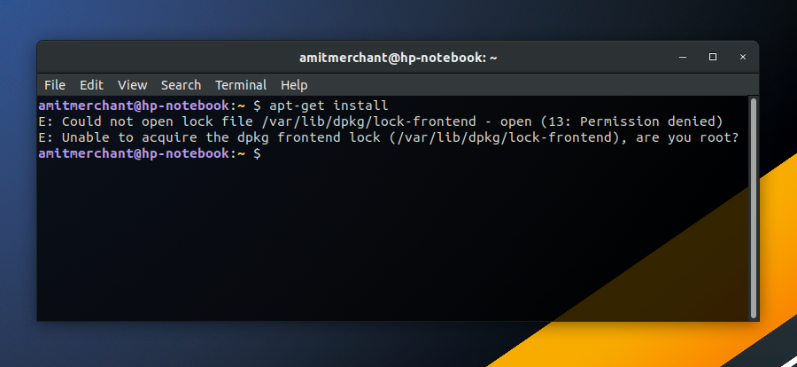 Quickly sudoing the previous command in Bash Shell — Amit Merchant — A