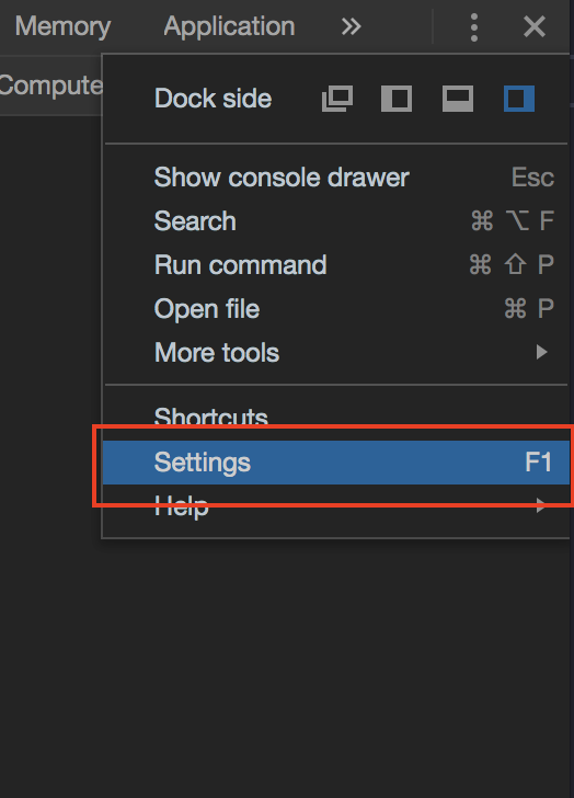 devtools-settings