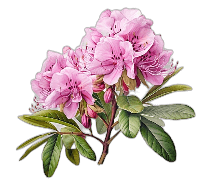 One of my favorite flowers from Himalayas—Rhododendron